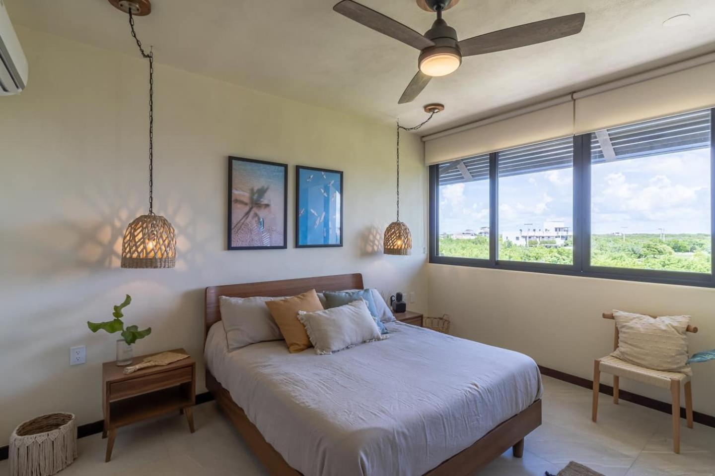 Hermoso Departamento Con Vista Al Mar Isla Holbox Exterior foto